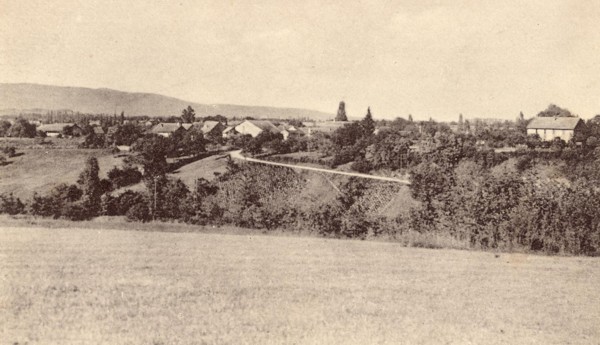 Vue depuis Humilly (av. 1929)