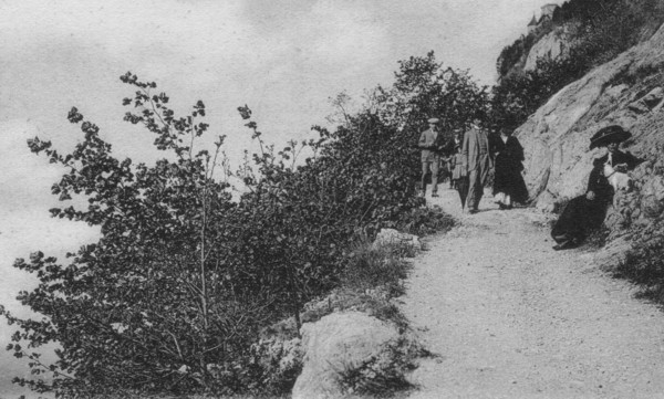 Sentier du Pas de l´Echelle (v. 1909)