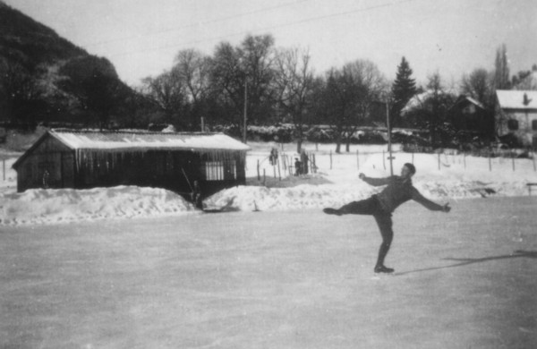 La patinoire de Monnetier