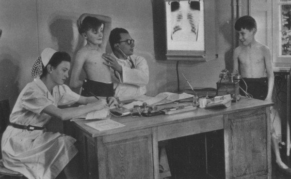 Auscultation au préventorium 