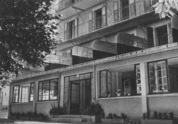 L'entrée du Clos des Salèves (v. 1952)