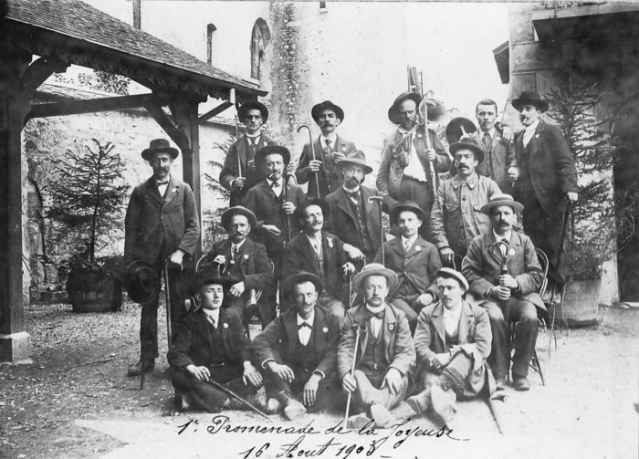 « La Joyeuse » à Sixt (1903)