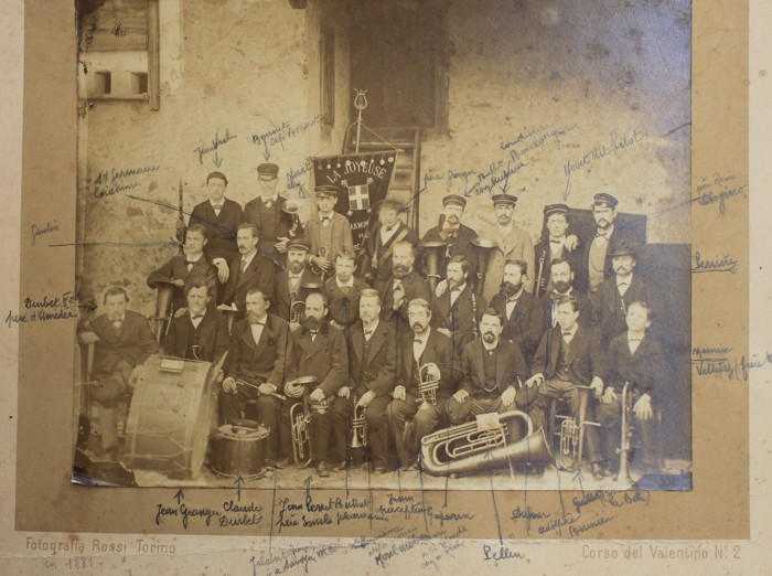 « La Joyeuse » harmonie de  Saint-Pierre d'Albigny (1881)