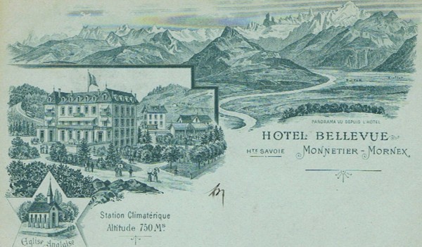 Le Grand Hôtel Bellevue de Monnetier-Mornex