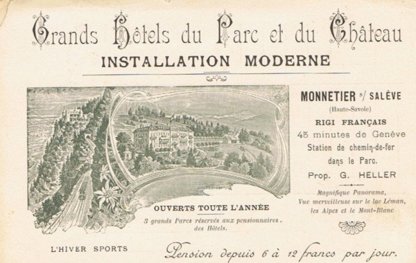Grands hôtels du Parc et du Château