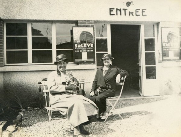 Gare inférieure du téléphérique du Salève (1934)