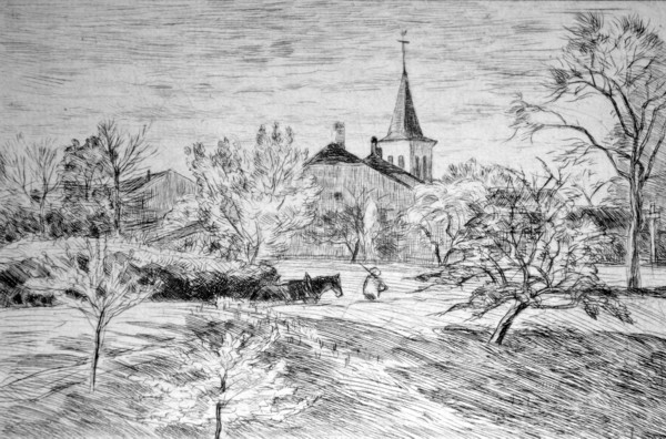 Archamps vu par Pauline de Beaumont