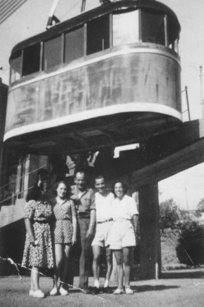 Le téléphérique du Salève (1949)