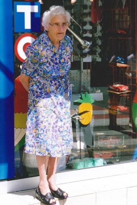 Madeleine Mégevand, buraliste de Cruseilles