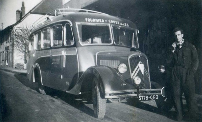 Autocar Citroën de l’entreprise Fournier