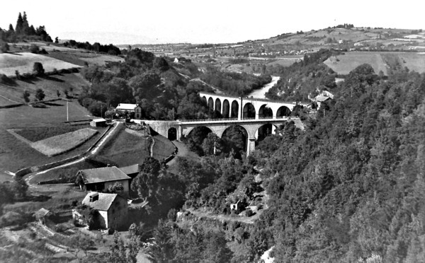 Les viaducs sur le Viaison (1946)