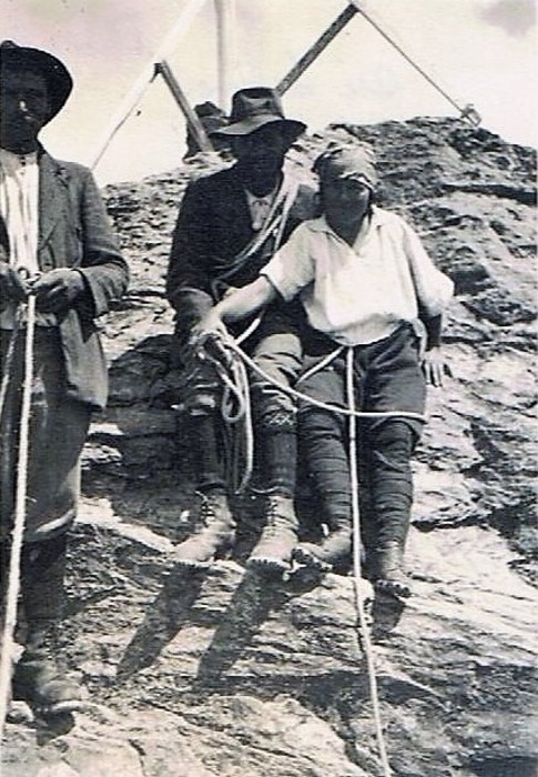 Varappeurs au Salève