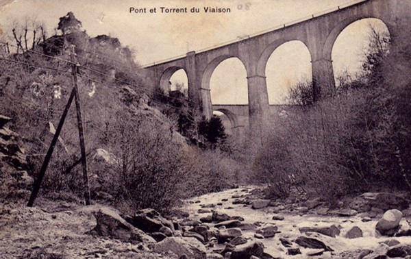 Ligne d'Arthaz à Monnetier et viaduc du Viaison