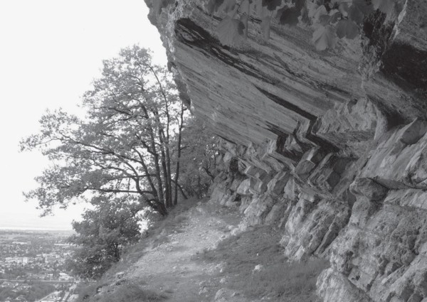 Balme sur le sentier d’Aiguebelle au Petit Salève