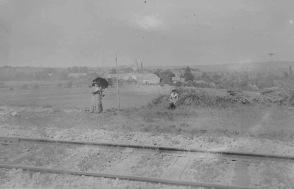 Voie ferrée à Thairy (1904)