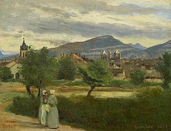 Genève et le Petit Salève à l’horizon